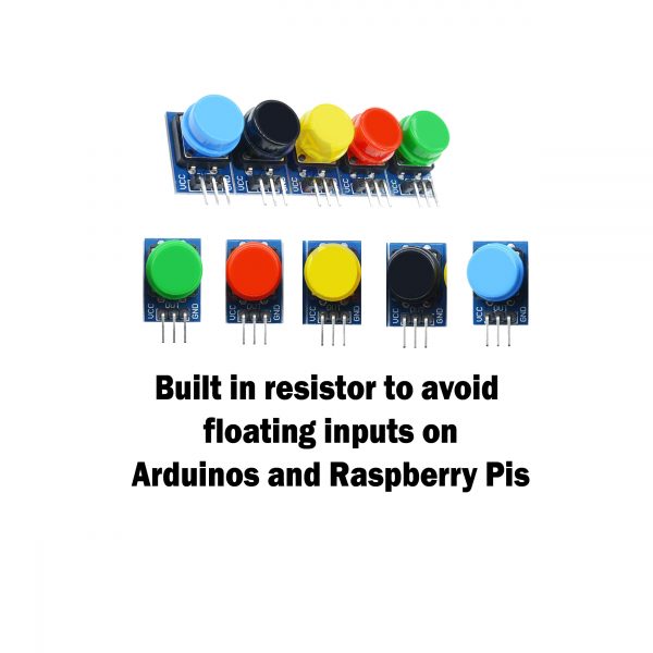 Push Button Momentary with Resistor