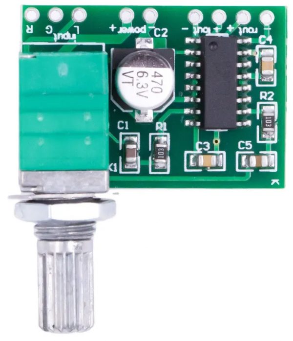 Mini Stereo 3W Audio Amp