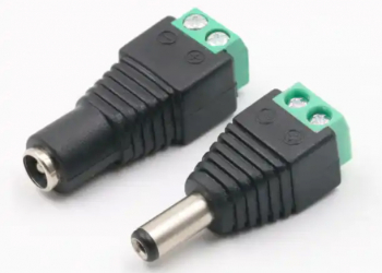 DC Power Plug 5.5mm x 2.1mm Solderless