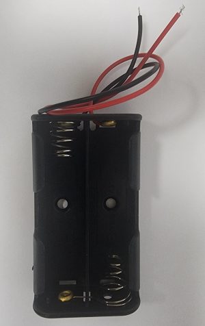 2 Slot AA Battery Storage Box
