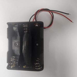 3 Slot AA Battery Storage Box