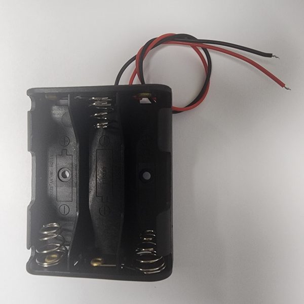 3 Slot AA Battery Storage Box